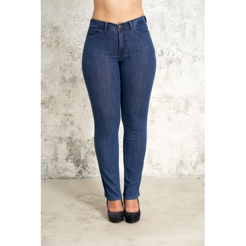 Studio Dark Blue Jeans fra STUDIO CLOTHING Jeans Blue Ashley Length 30''