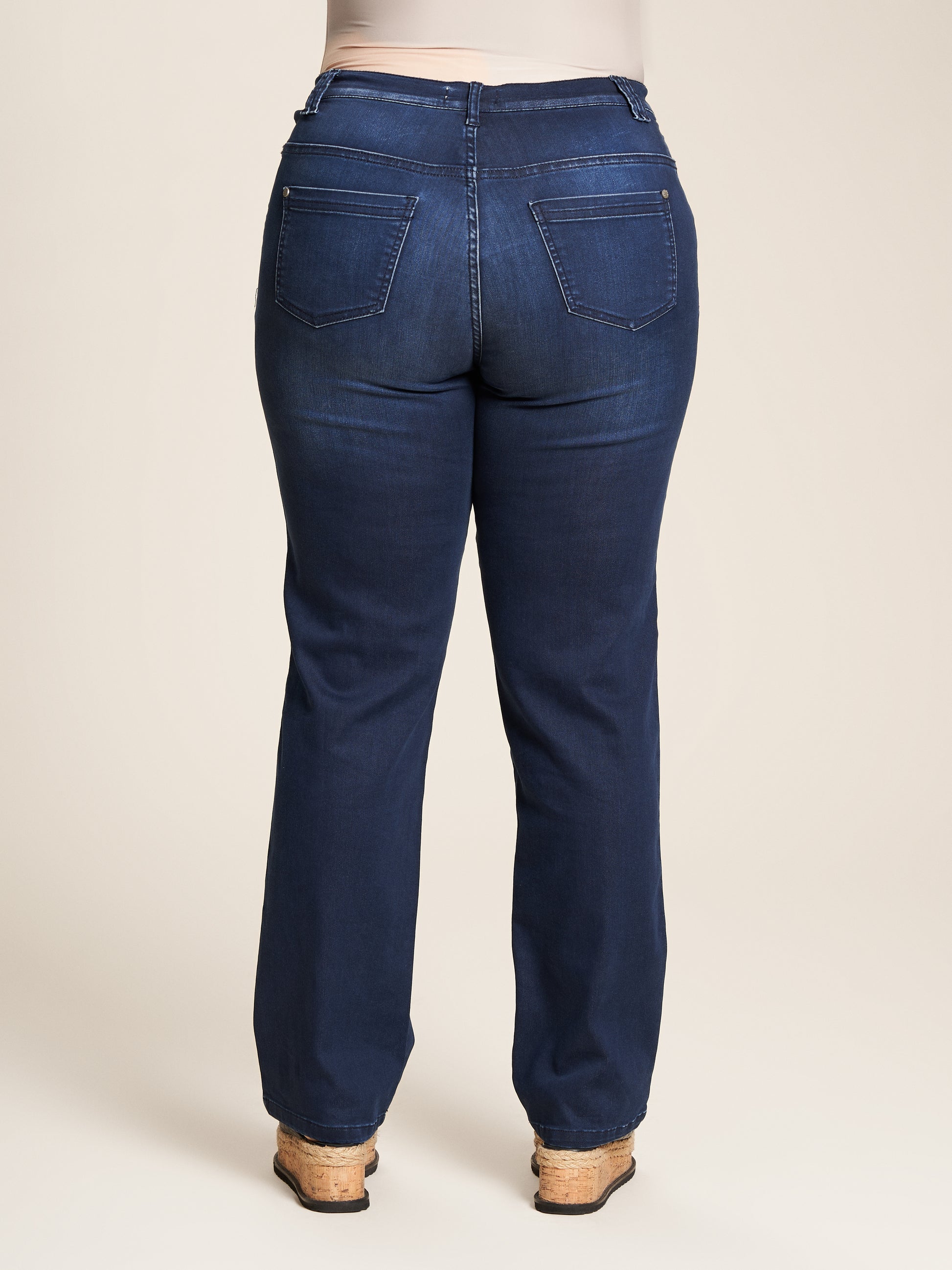 Studio Mørkeblå Denim Jeans fra STUDIO CLOTHING Pants Dark Blue Ashley Length 32"