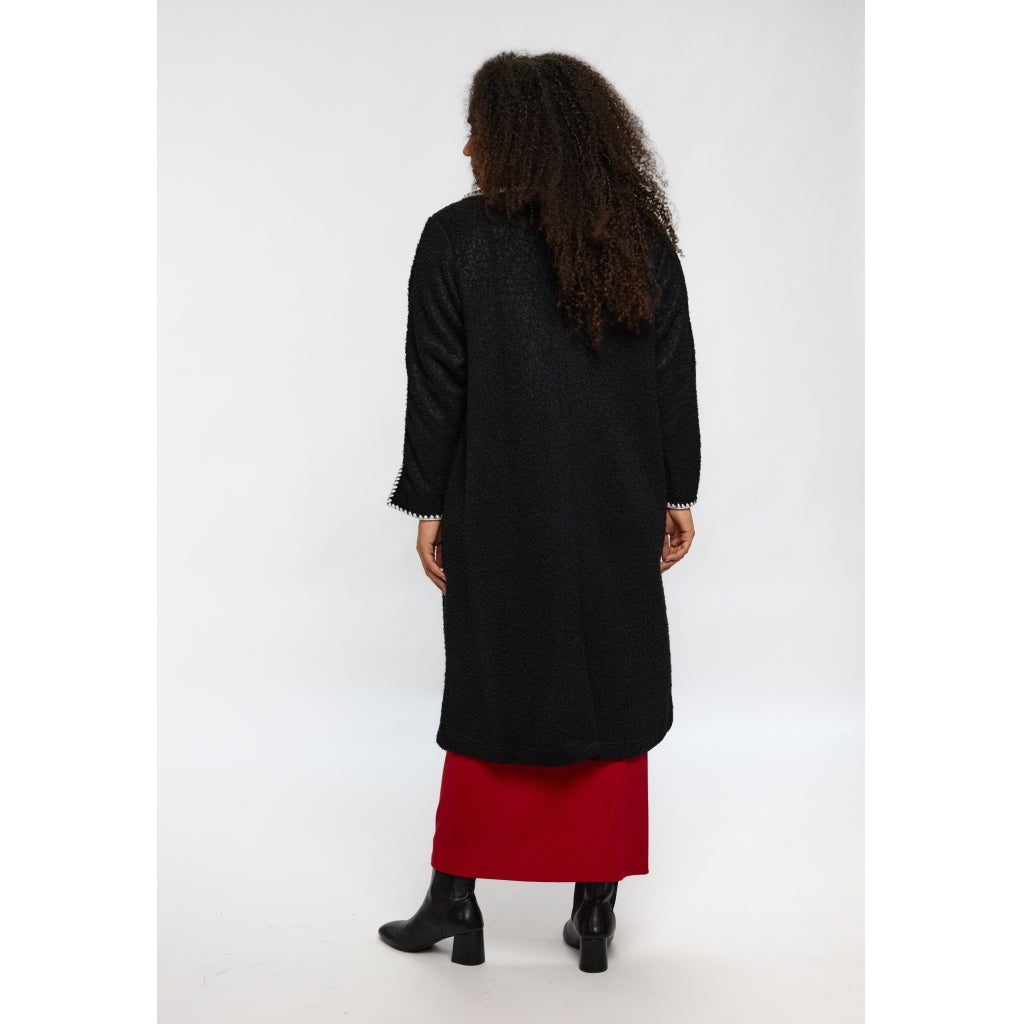 Studio SGrethe Long Cardigan/coat Cardigan/Coat Black
