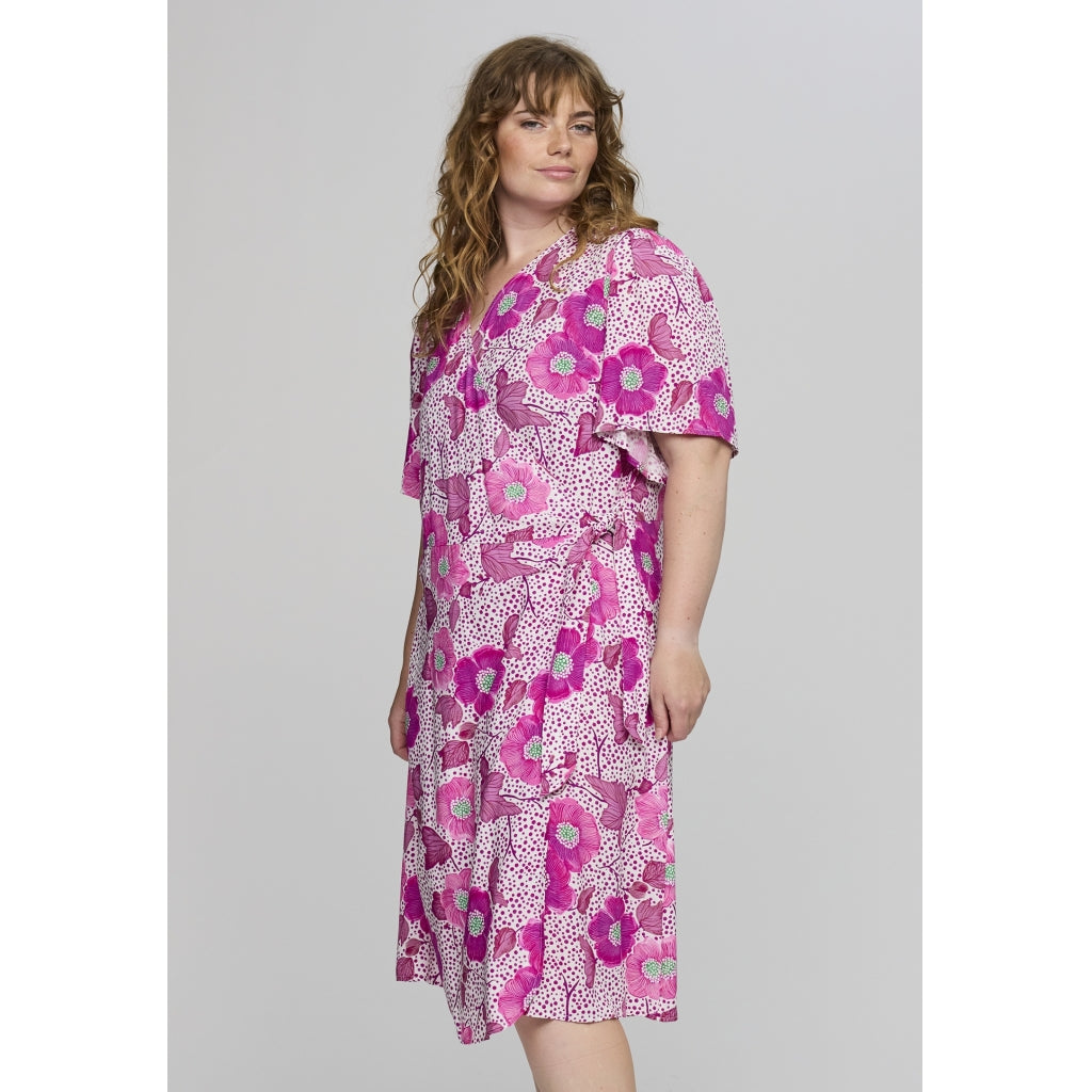 Studio SAlba Dress Dress White with pink flowers