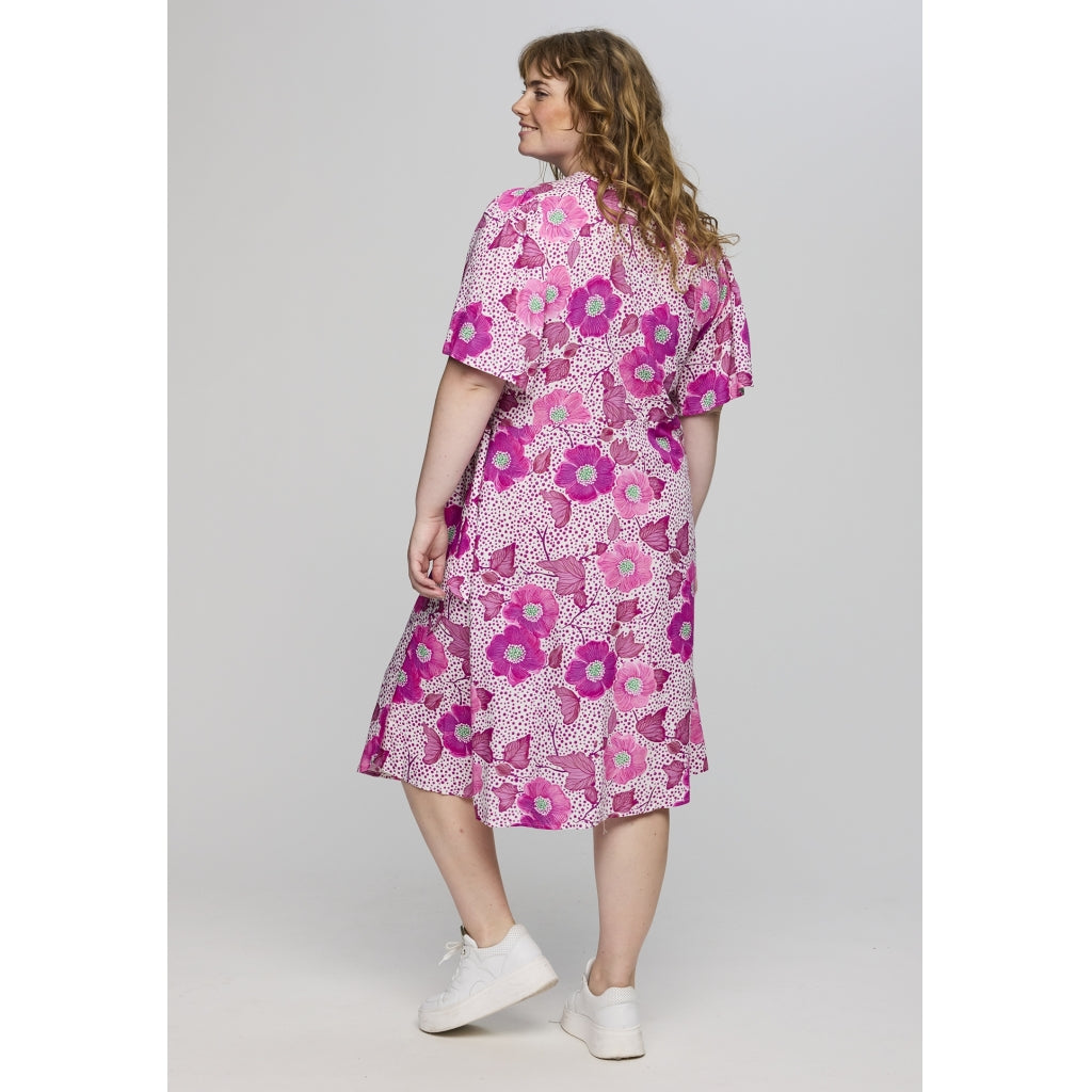 Studio SAlba Dress Dress White with pink flowers