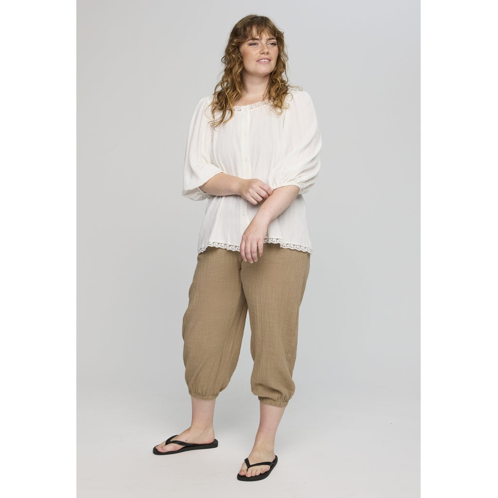 Studio SAntonia cardigan blouse Cardigan blouse White