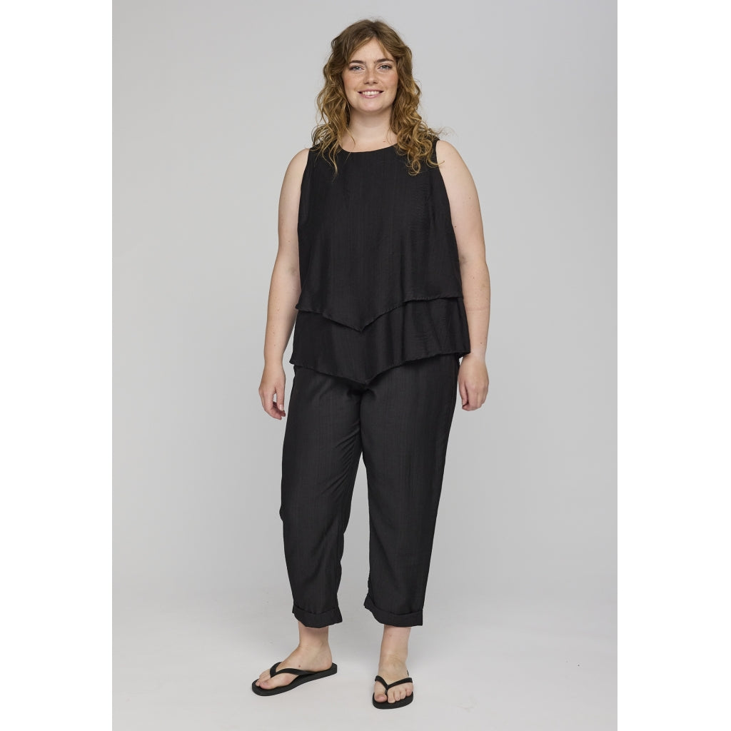 Studio SAriella 7/8 trousers 7/8 Pant Black