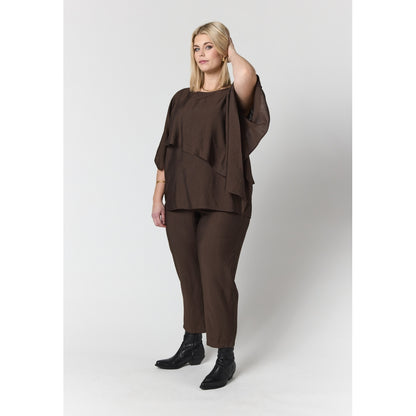 Studio SAthena Blouse Blouse Brown