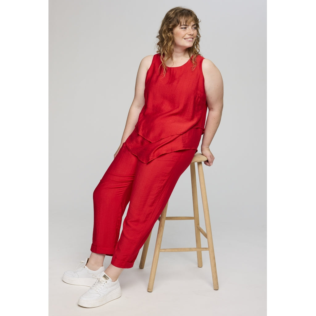 Studio SAubrey top Top Red