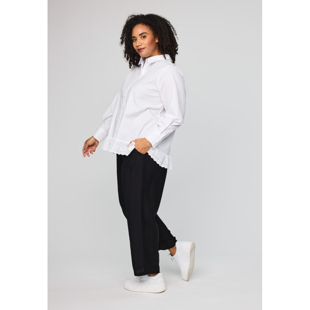 Studio SAven Shirt with lace Shirt White
