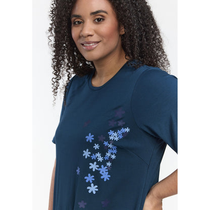 Studio SBella T-Shirt with print T-Shirt Petrol with blue