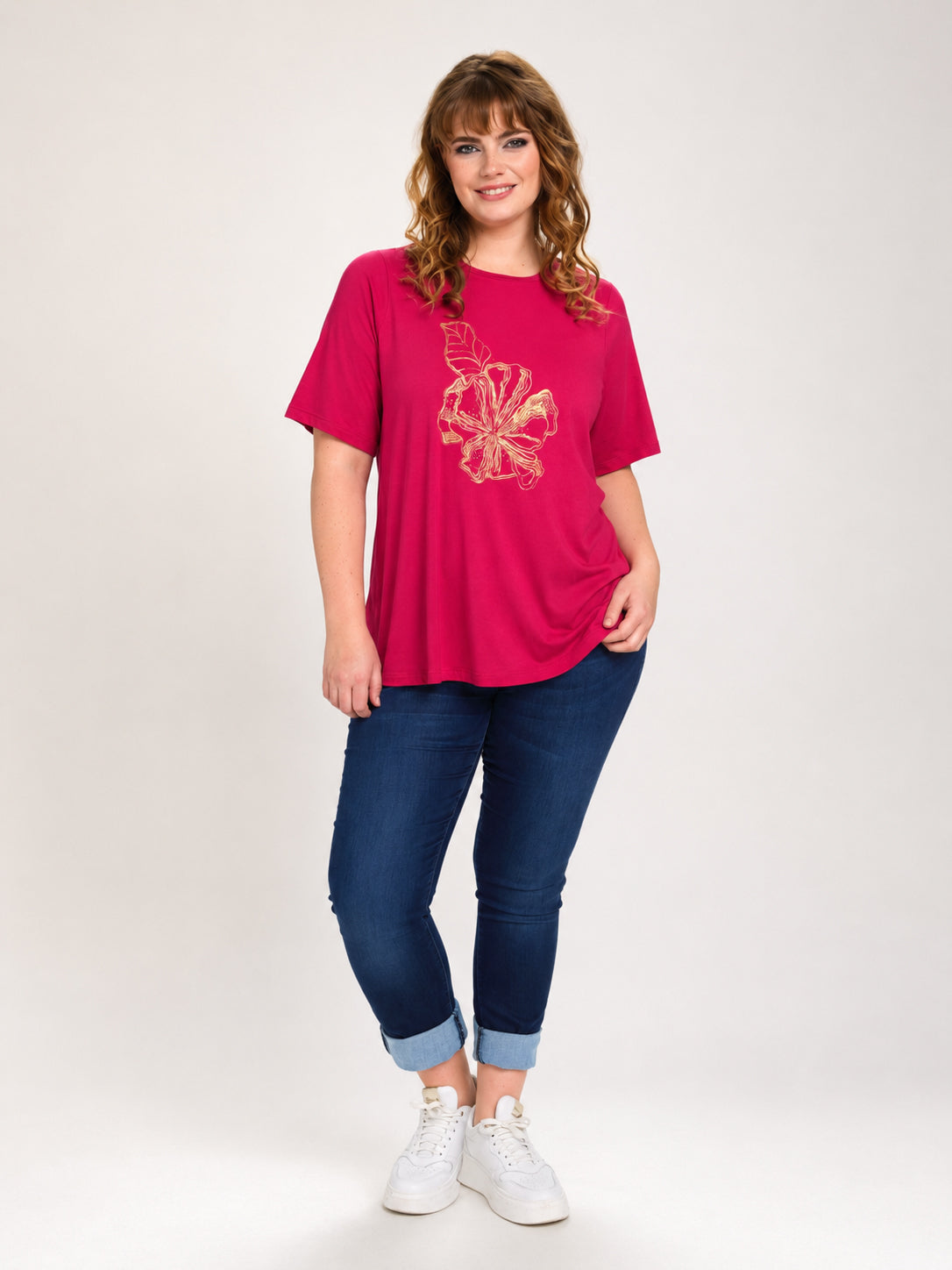 Studio SBella T-Shirt with print T-Shirt Pink