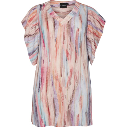 Studio SCornelia Tunic Tunic Pink with gold stripes