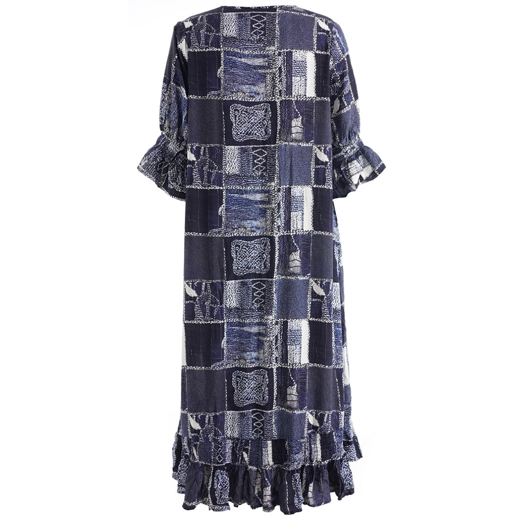 Studio SGena Dress Dress Blue mix pattern