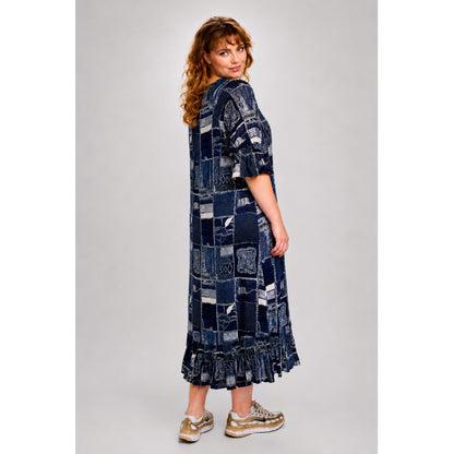 Studio SGena Dress Dress Blue mix pattern