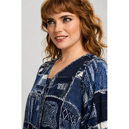 Studio SGena Dress Dress Blue mix pattern