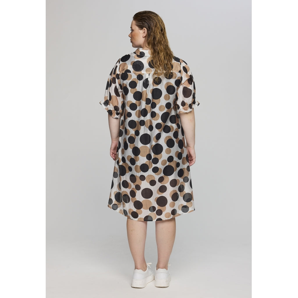 Studio SGunda Dress Dress White with black/brown dots