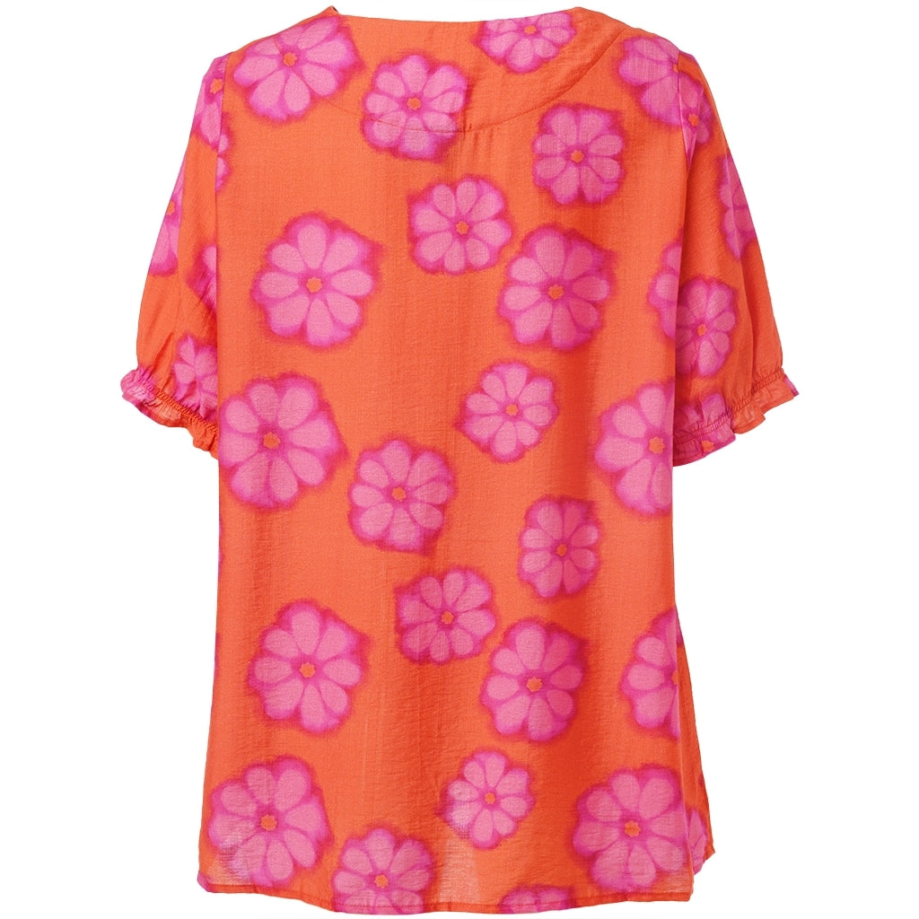 Studio SKerry Blouse Blouse Orange with pink