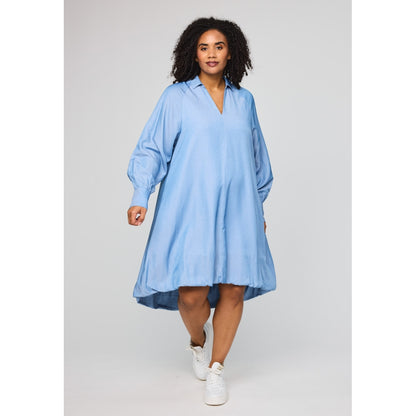 Studio SLillie Denim Dress Dress Light Blue Denim