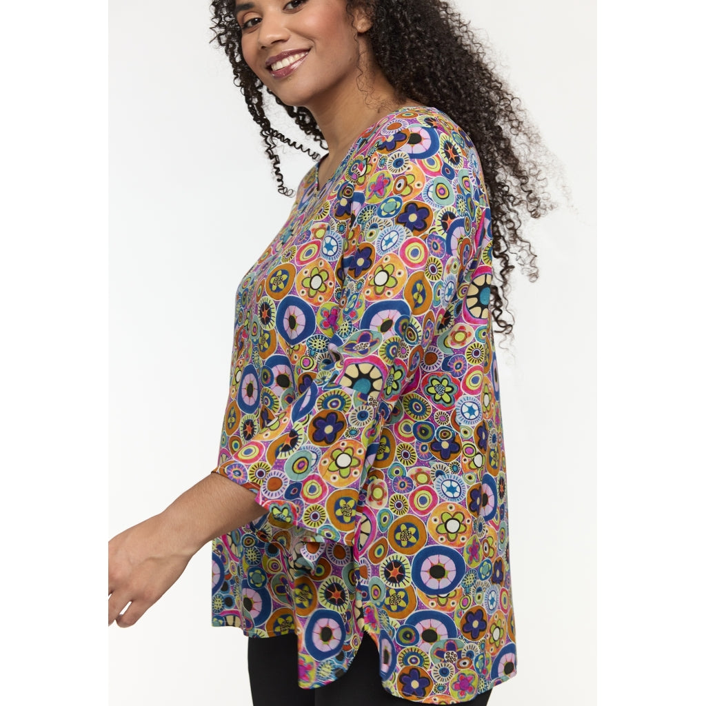 Studio SLiv Blouse Blouse Circle multicolor print