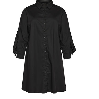 Studio SLiva-Marie Dress with plisse Dress Black
