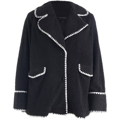 Studio SMaria Jacket Jacket Black with white