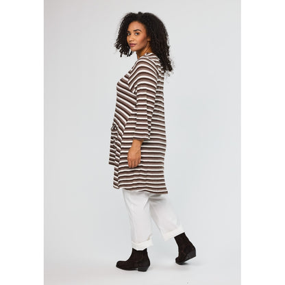 Studio SSSanne Tunic Tunic Brown white stripe