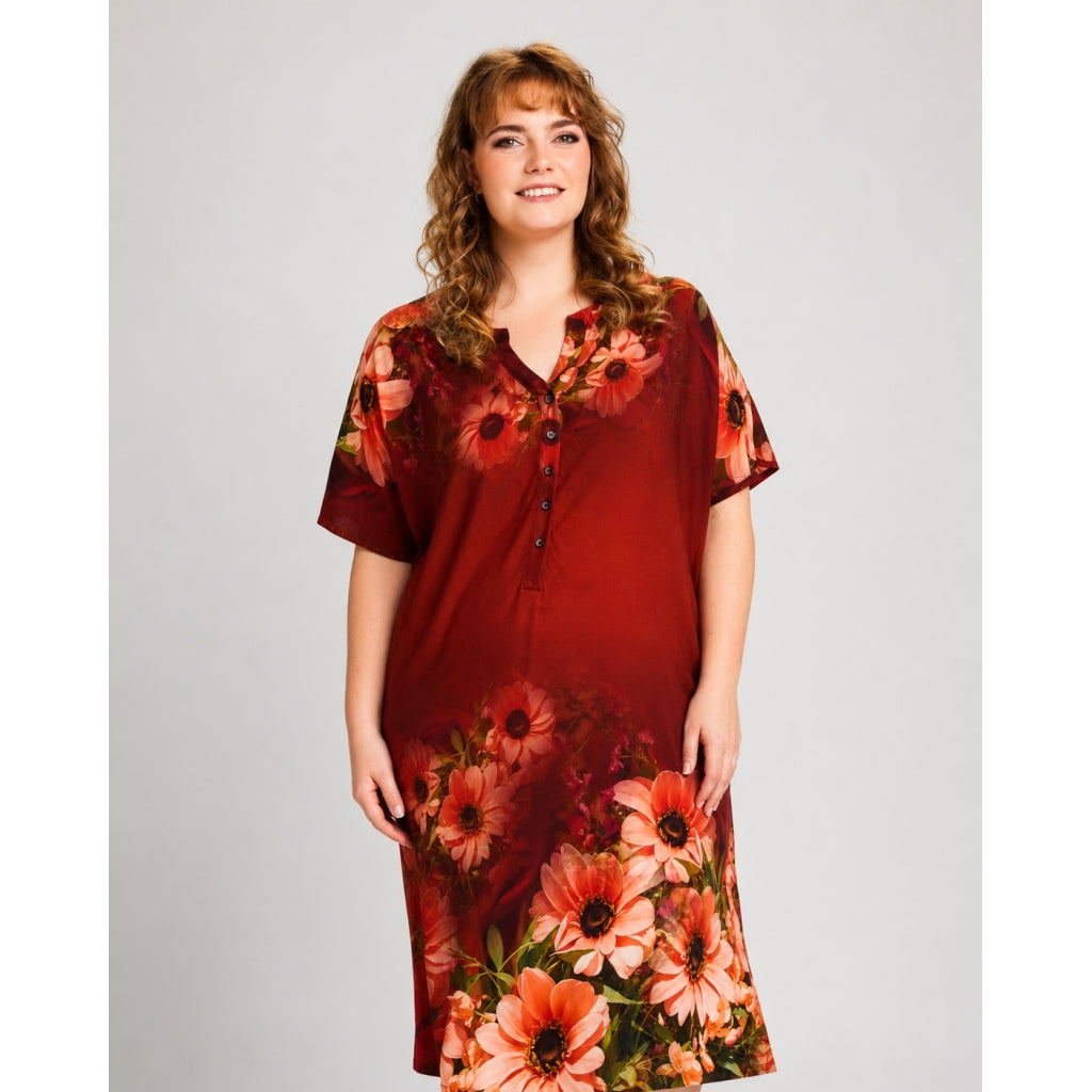 Studio SUlla Dress Dress Board print bordeaux
