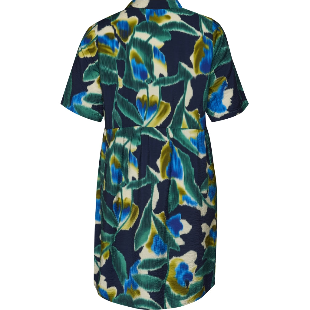 Studio Slise Dress Dress Blue green print