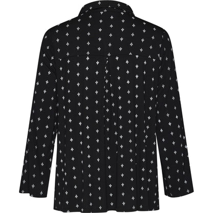 Studio Smimi Shirt Shirt black with white flowers